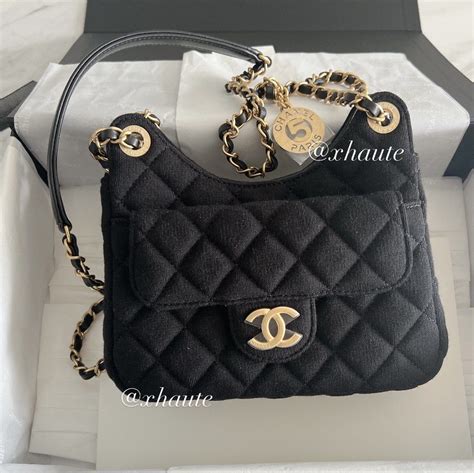 chanel hobo bag large|chanel small hobo bag.